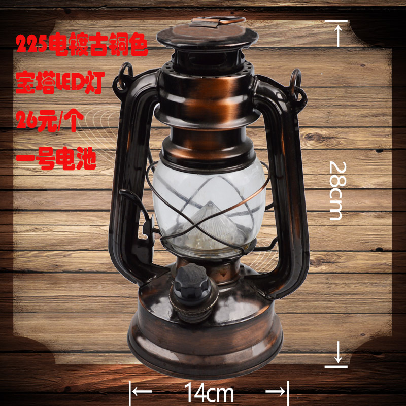 225复古油灯，LED灯，台灯，壁灯，环保高贵家庭工艺品摆件装饰灯