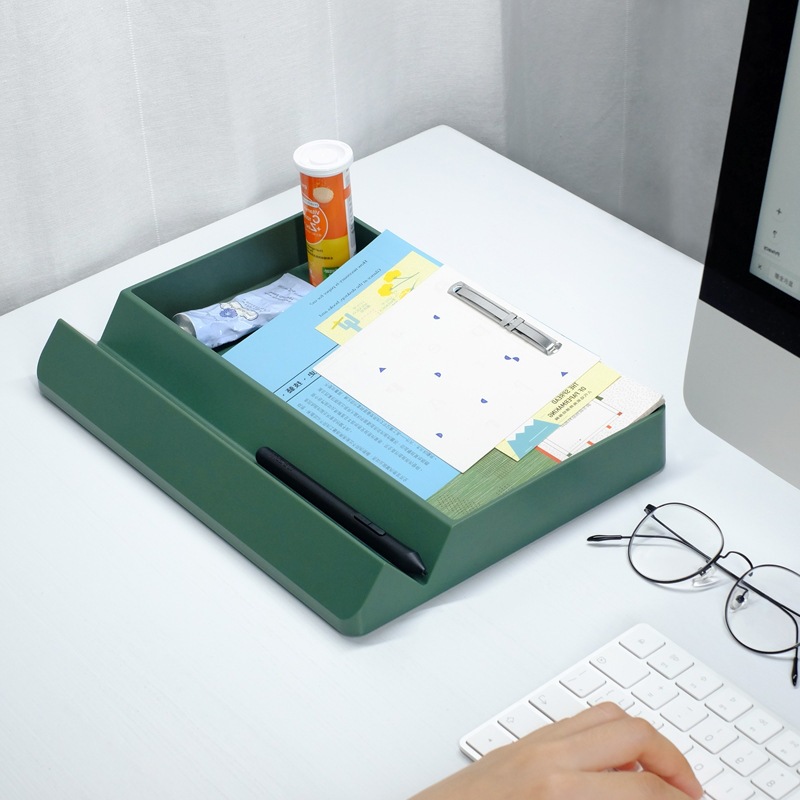 MUID收纳岛置物储物盒梳妆台桌面办公化妆品