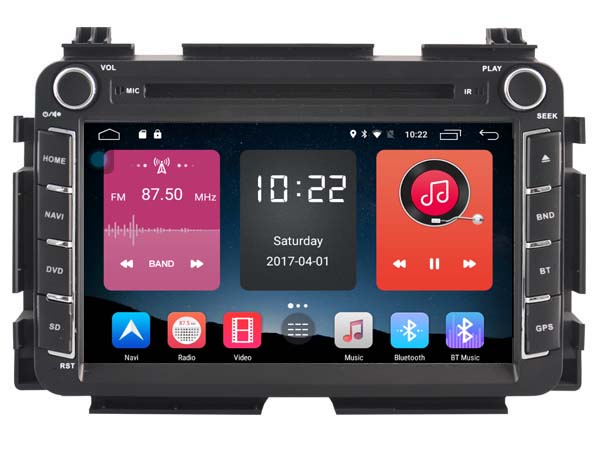 Honda X-RV Vezel Android 8.0 Multimedia Player Car DVD GPS Application Scenario