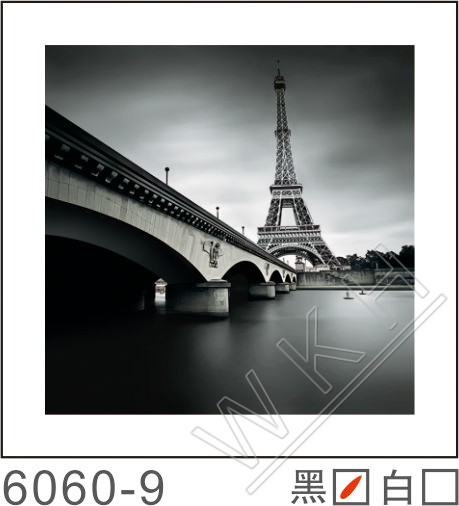 厂家直销3D 5D 6D 9D立体画 微框画 欧美建筑物 定制各种立体产品