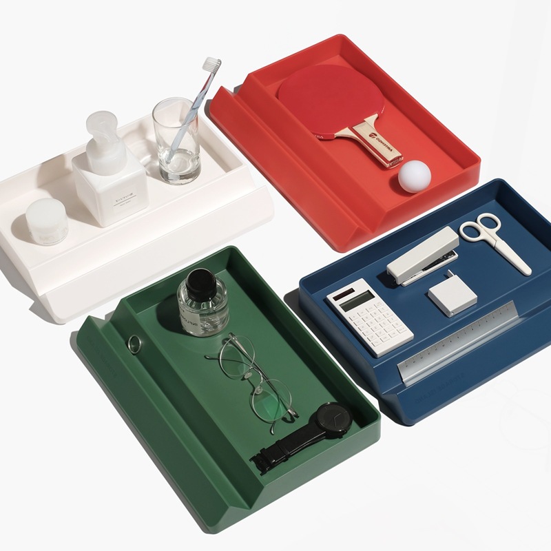 MUID收纳岛置物储物盒梳妆台桌面办公化妆品产品图