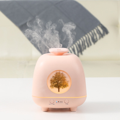 新品四季精灵香薰机超声波家用桌面香薰 创意氛围夜灯加湿器产品图