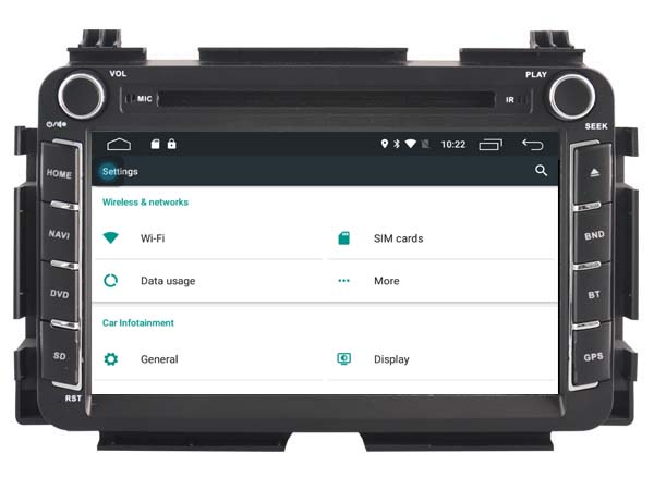 Honda X-RV Vezel Android 8.0 Multimedia Player Car DVD GPS Specification image