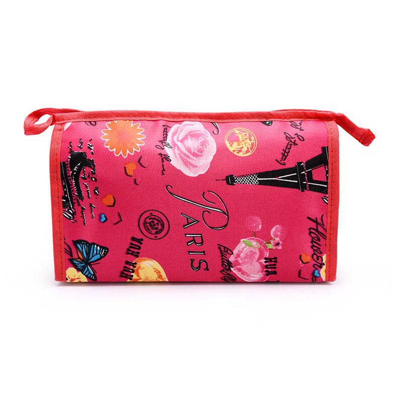 Color Ding Medium Makeup Bag, New Color, There Are A Lot Of Spot, Manufacturers Direct Sales Specification drawing