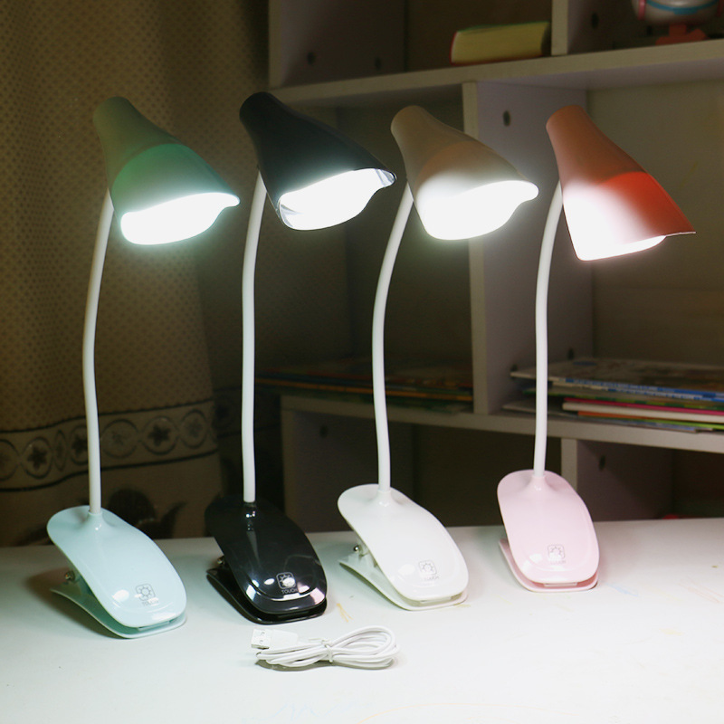 Rechargeable touch desk lamp, eye-protecting desk, dormitory students, children's study, clip-on bedside lamp for bedroom, protecting eyesight Specification image