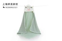 Shanghai Ting Long home textile pure cotton veal by newborn bath towel