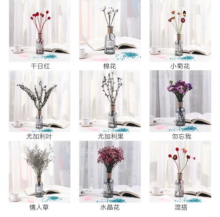 New Explosive Manufacturers Direct Sales Small Mouth A Flower Glass Vase Application Scenario