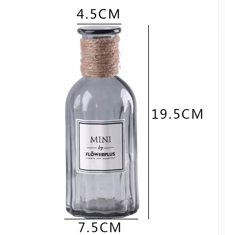 New Explosive Manufacturers Direct Sales Small Mouth A Flower Glass Vase
