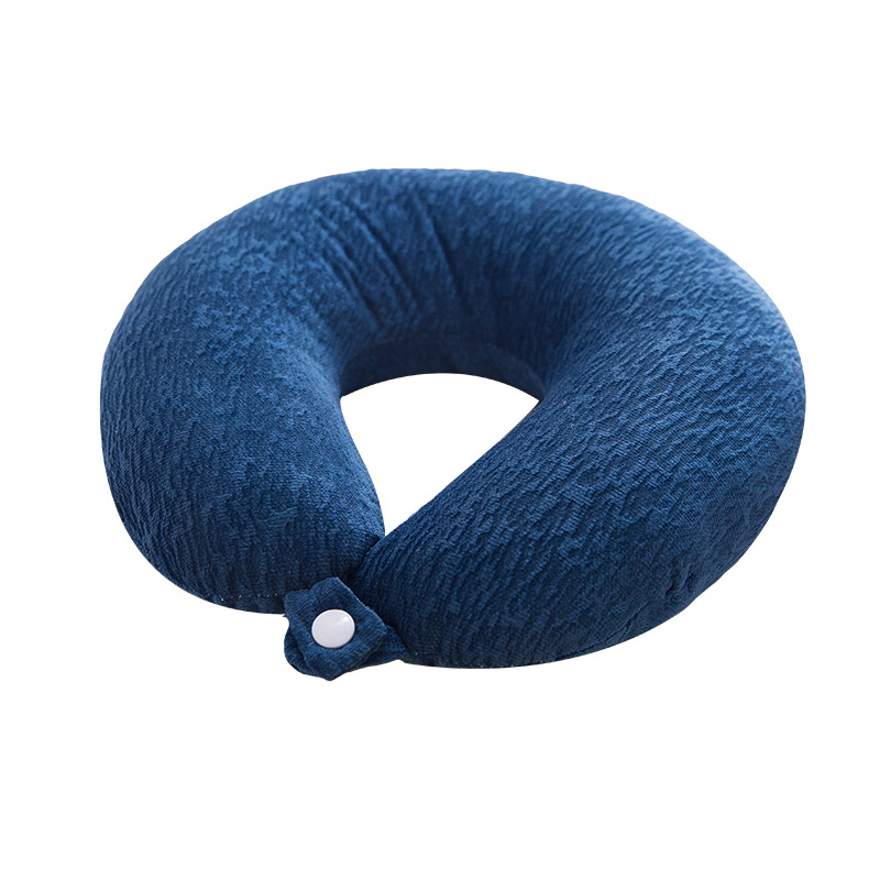 厂家批发定制U型枕慢回弹托背颈枕旅行枕颈椎便携护颈枕头细节图