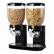 厂家直销 cereal dispemser 单头双头塑料食物分配器燕麦麦片机