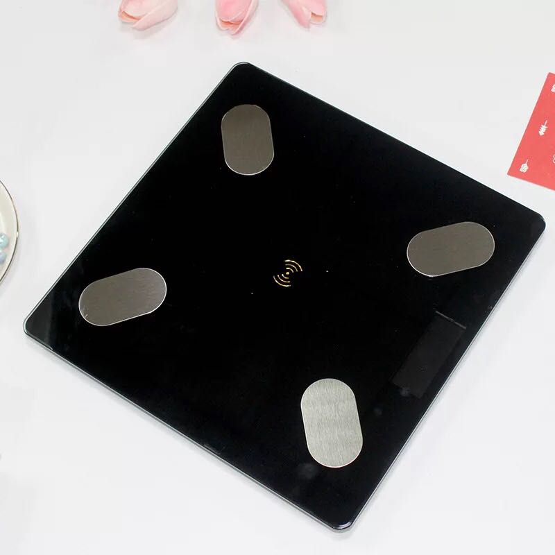 新款充电蓝牙智能电子人体秤体重秤脂肪体脂称厂家直销 一件代发