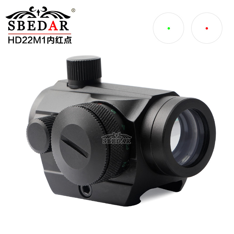 M1袖珍隐形全息瞄准镜反射内红点瞄准器