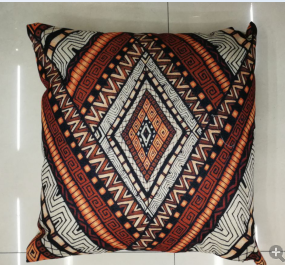 Customized digital printed geometric pattern pillow cushion covers and hotel pillowcases based on provided drawings Specification image