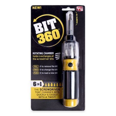 NAKE bit 360 Screwdriver 6合1多功能旋转螺丝刀快速切换伸缩
