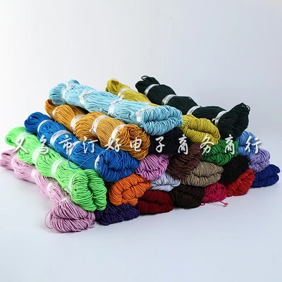 Round 0.12Cm Imported Elastic Bead Rope Color Complete Buddha Bead Rope Early Education Toy