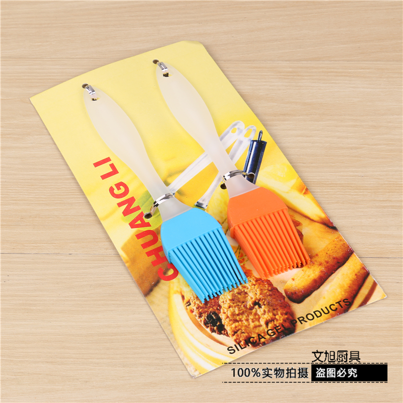 Food Grade Silicone Oil Brush Barbecue Brush Baking High Temperature And Non-Shedding Food Barbecue Brush Oil Brush details Picture