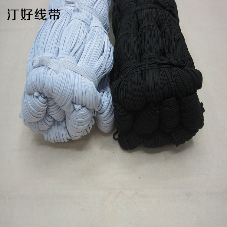 Manufacturers Direct Import Flat 0.3Cm Riding Machine Elastic Cuff With Elastic Can Be Customized Elastic details Picture