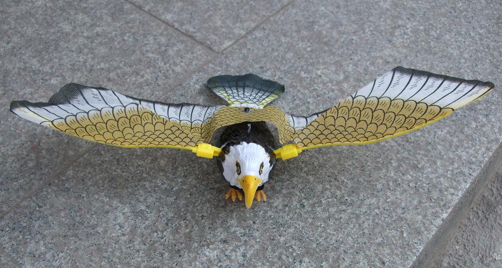 New style hot selling line flying eagle electric bird electric eagle eyes no light no sound toys