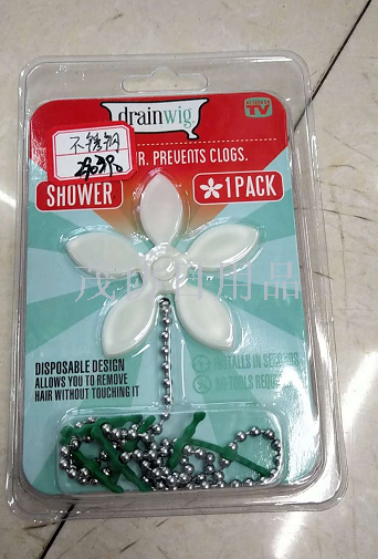 Drain wigTV Hair cleaner, sink anti-clogging hook, drain unclogging device