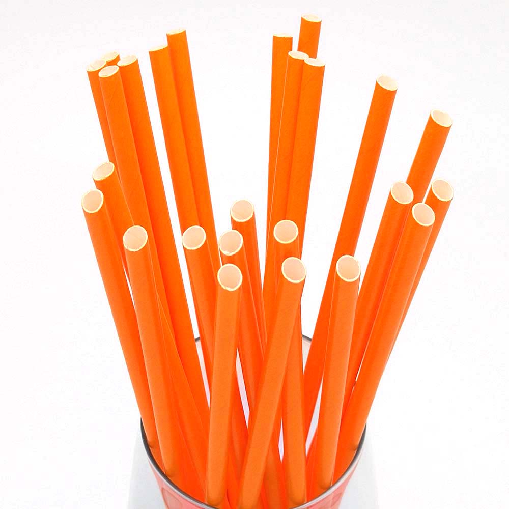 2018厂家直销纸吸管美国FDA LFGB检测纸吸管牛皮纸吸管彩色纸吸管细节图