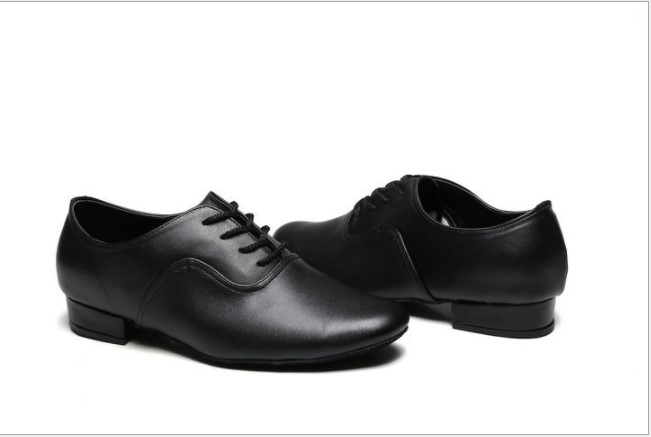 男士摩登舞鞋软底广场舞鞋成人国标交谊舞鞋男童少儿舞蹈鞋产品图