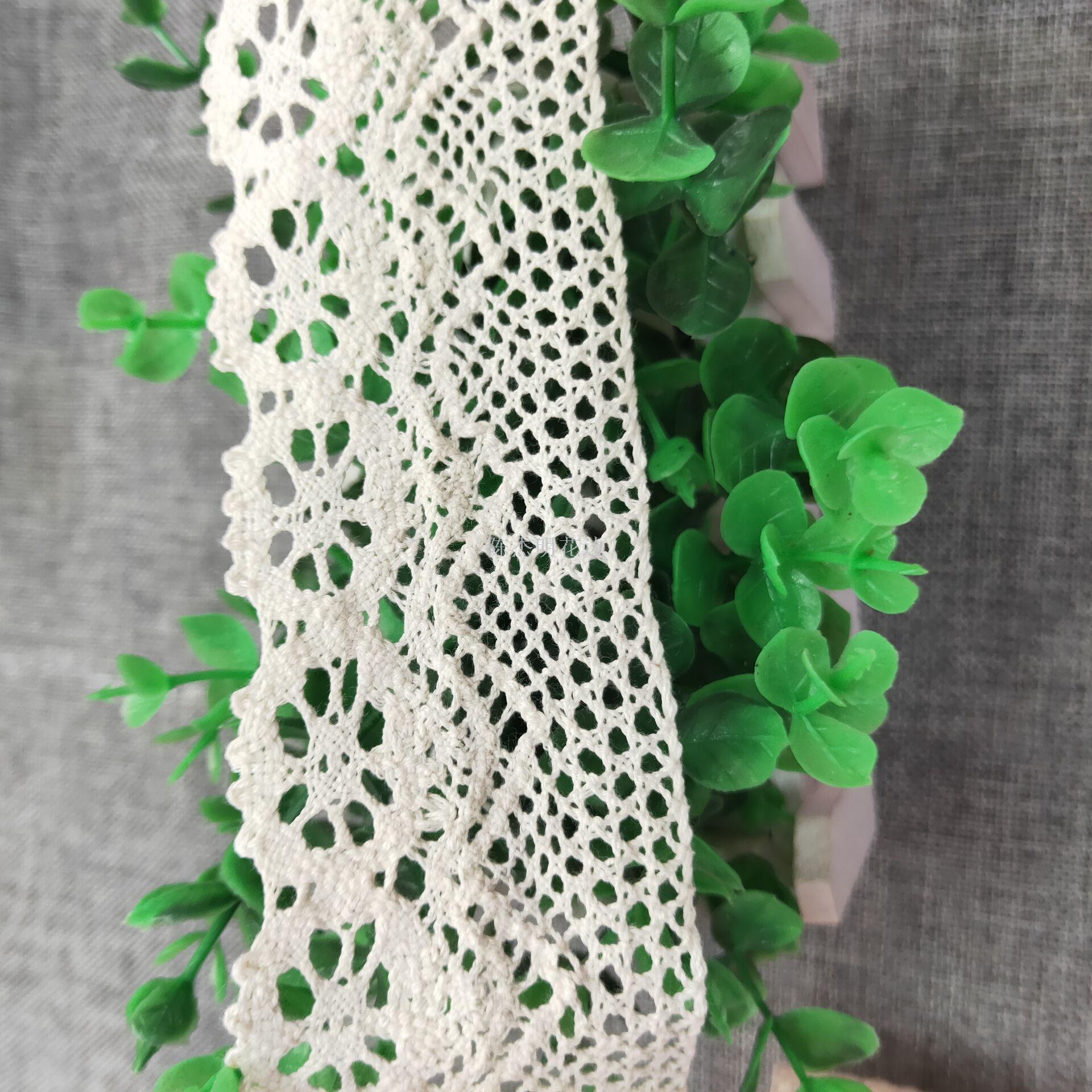 5 cm woven cotton thread lace DIY clothing headwear fabric accessories Application Scenario