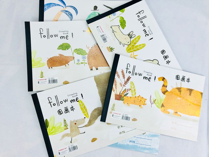 素描本实物图