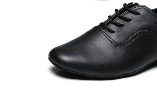 男士摩登舞鞋软底广场舞鞋成人国标交谊舞鞋男童少儿舞蹈鞋细节图