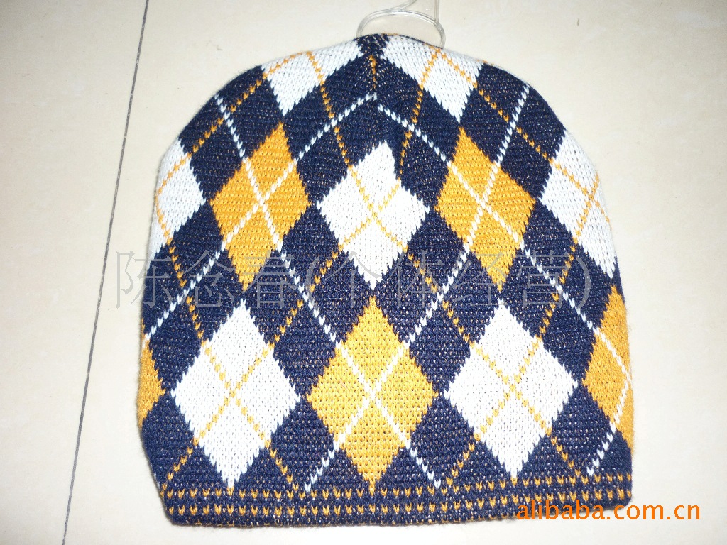 Bursting exit cap, checkered cap, camouflage cap, jacquard cap, ski cap, knitted cap