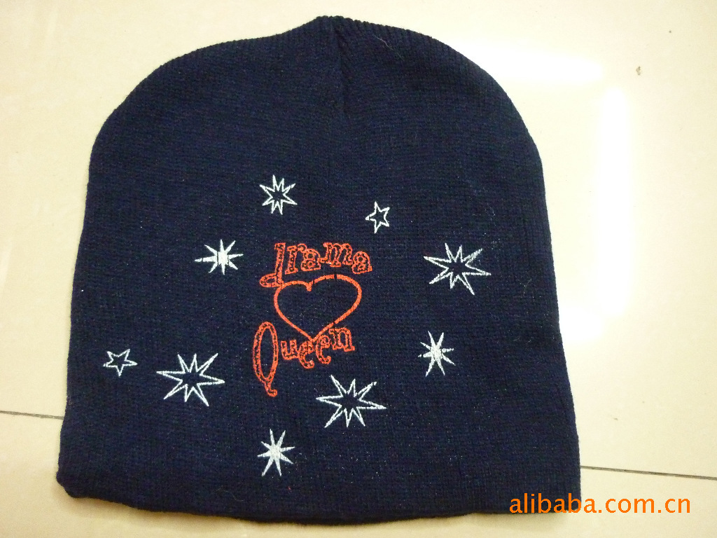 Supplying [Factory direct sales] [Acrylic] [Snow and Wind] printed knitted caps Specification image