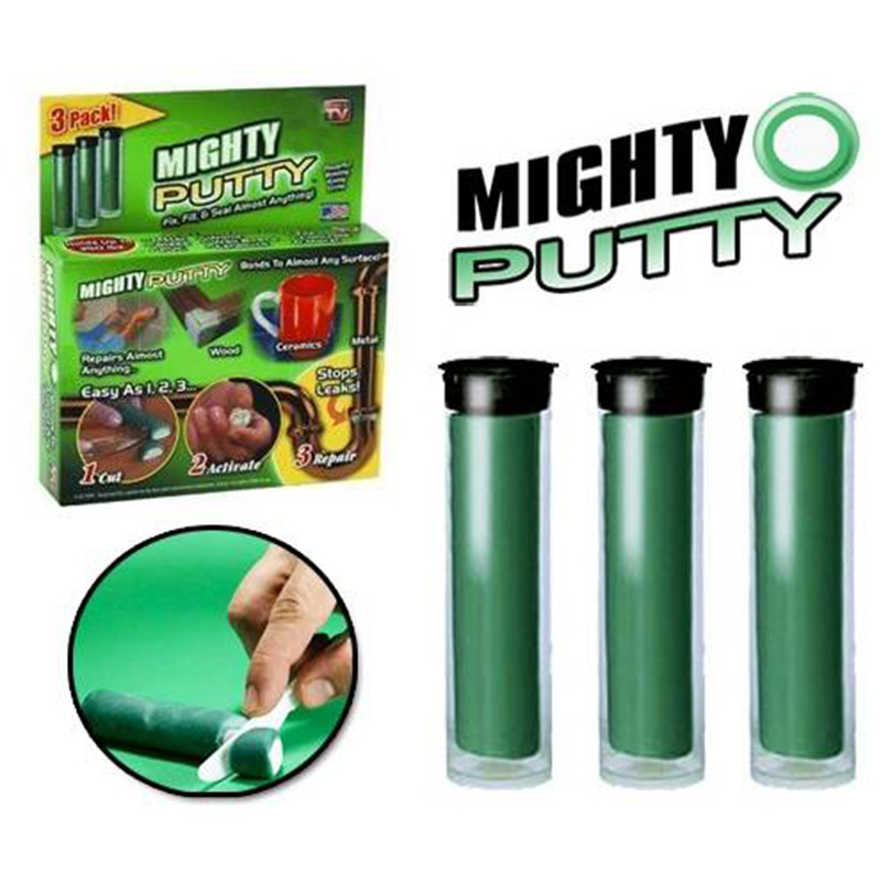 Mighty Putty强力泥胶 填补缝隙漏洞胶瓷砖胶泥 水管堵漏 漏水 补产品图