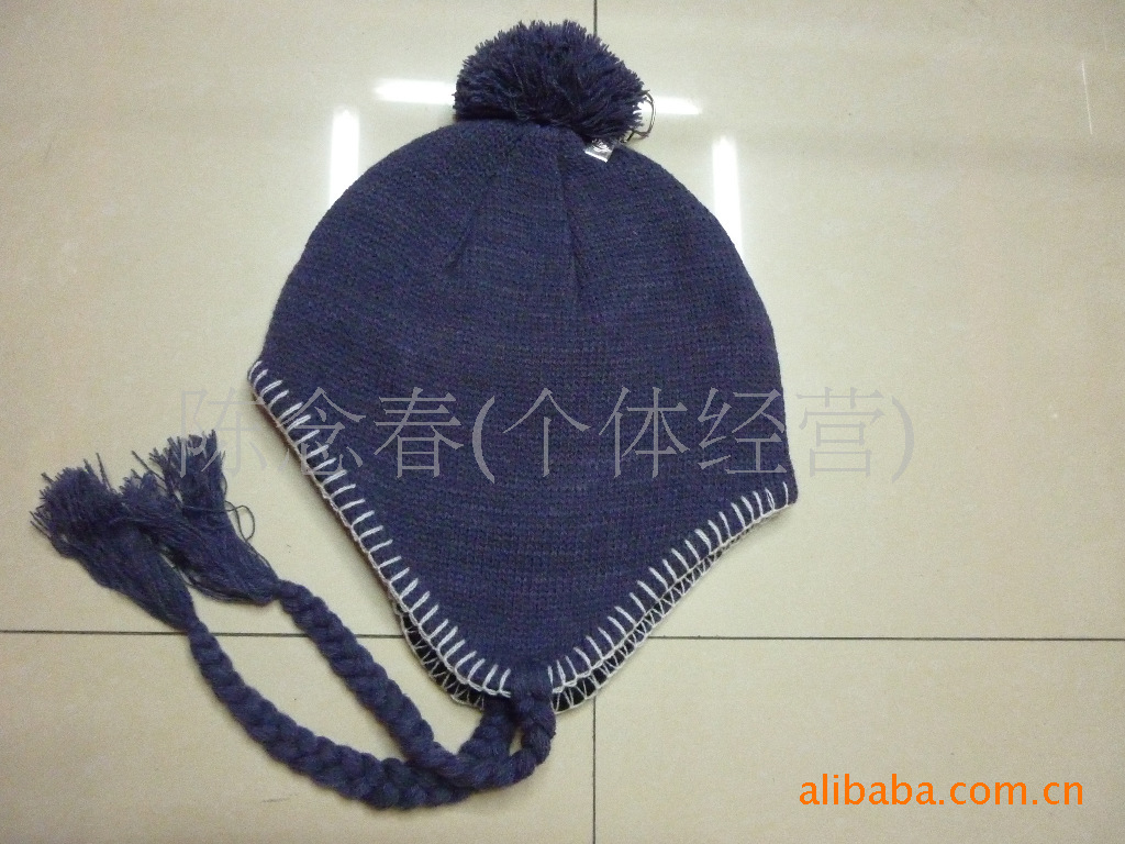 We supply fashionable Korean-style multi-color handcrafted adult ear protection caps and knitted caps Specification image