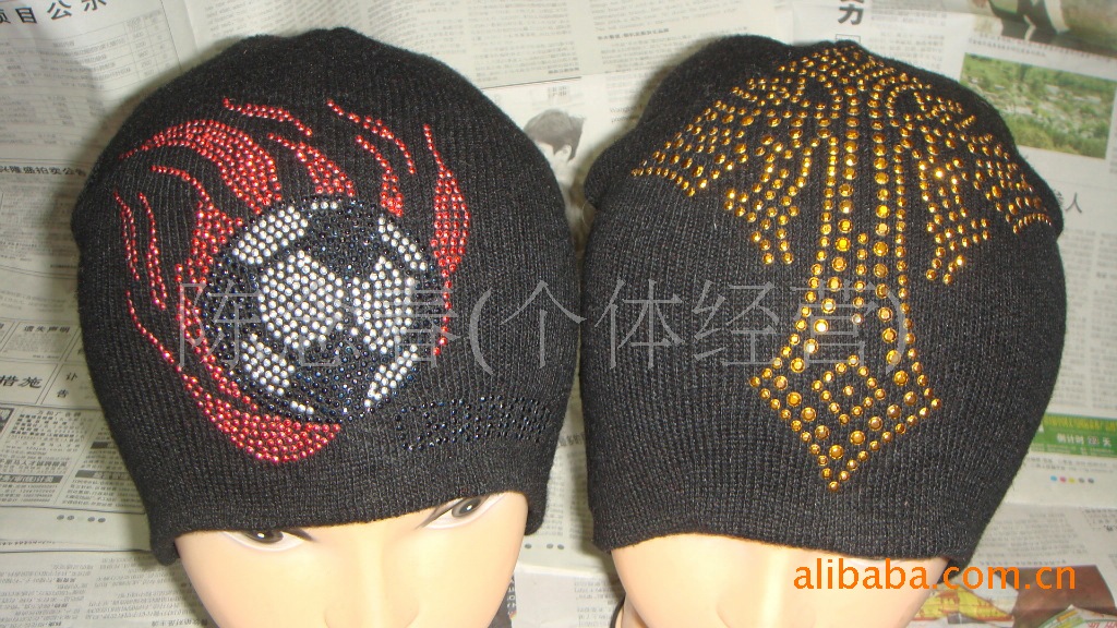Foreign trade caps, various hot diamond caps, knitted caps, ski caps, hooded caps, winter caps
