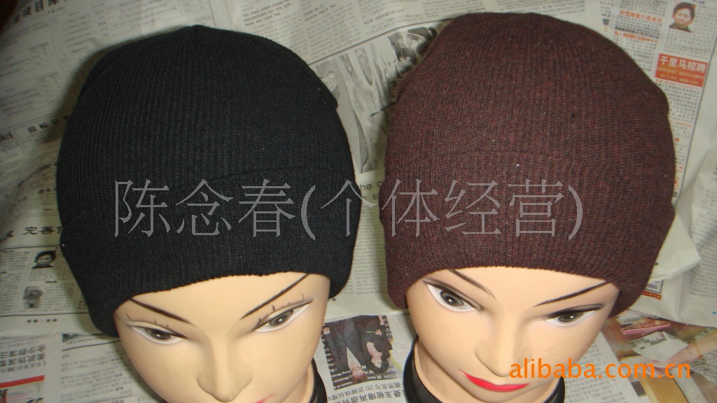 【 Factory Direct Sales 】 Comfortable export of various striped printed knitted hats and ski caps Specification image