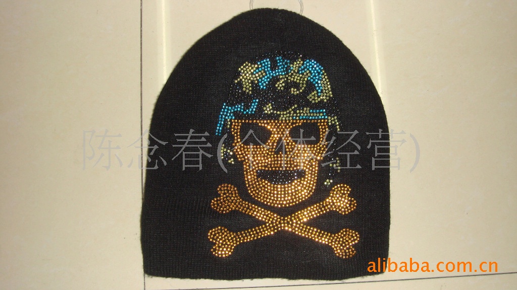 Hot diamond cap, knitted cap, export cap, domestic sales cap, snow cap, winter cap details Picture