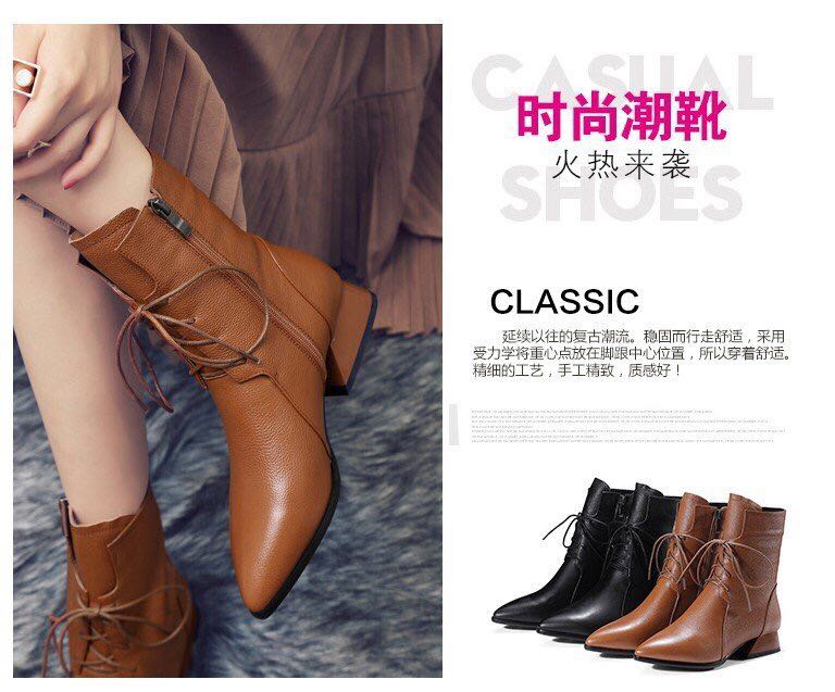 女式时装单鞋实物图
