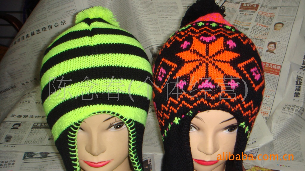 【 Factory Direct Sales 】 Export of ear protectors, flight skiing woolen caps and knitted caps to South Korea and Japan Specification image