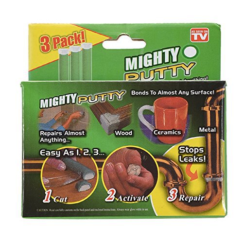 Mighty Putty强力泥胶 填补缝隙漏洞胶瓷砖胶泥 水管堵漏 漏水 补