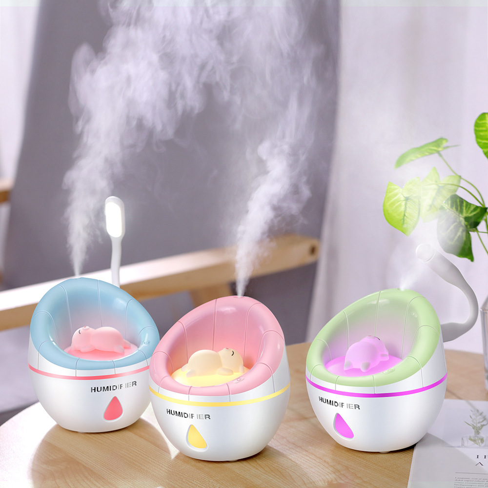 Yiwu good goods new sofa humidifier usb mini home desktop 3-in-1 air purifier