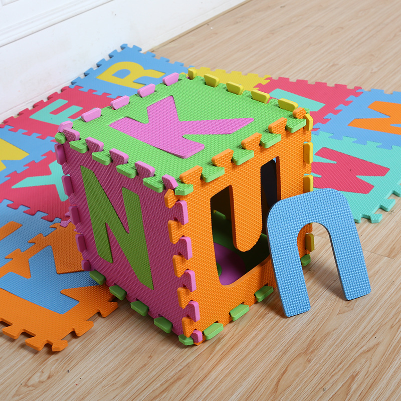 Children's jigsaw foam floor mat bedroom Mosaic sponge crawling mat tatami household floor mat postage included