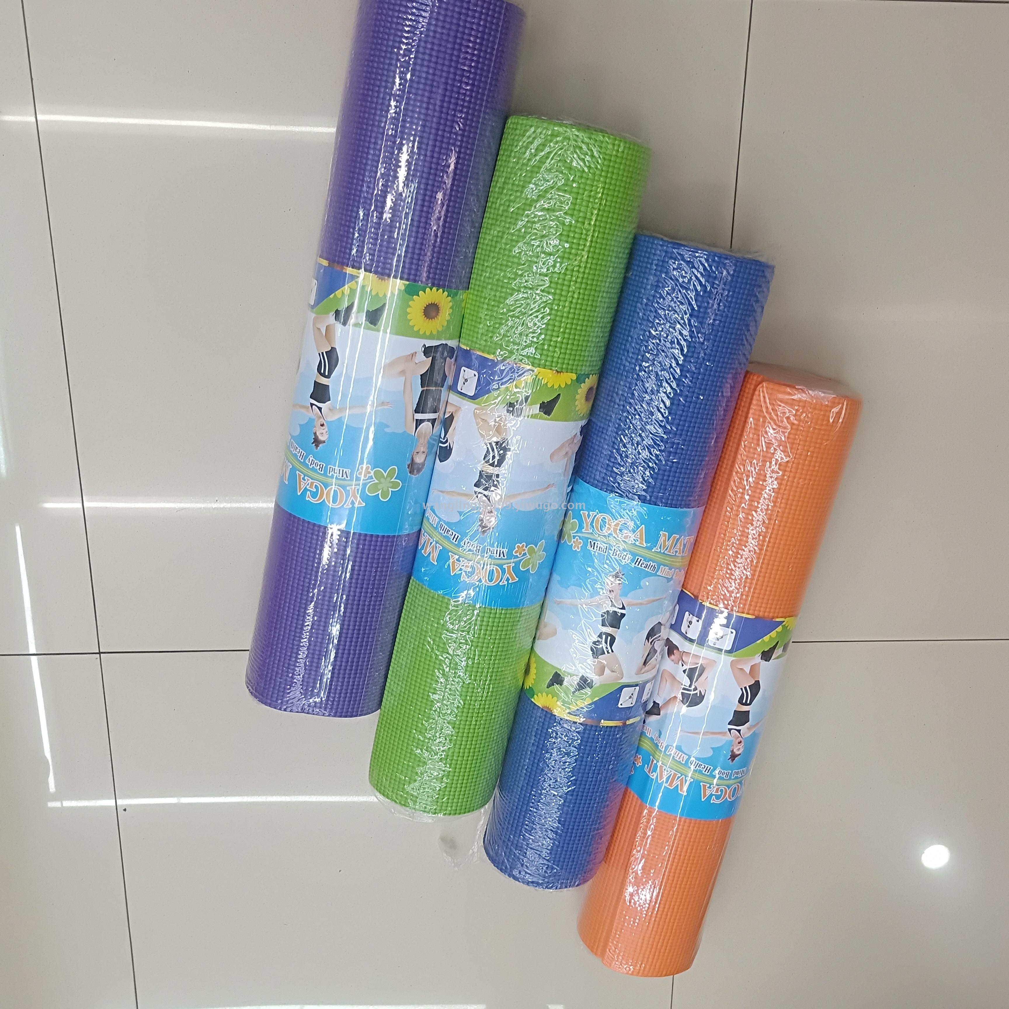 厂家直销5MMpvc瑜伽垫 防滑加厚初学者yoga mat儿童冥想垫