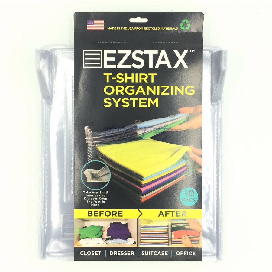 新款ezstax叠衣板 衣物收纳架 免皱简易方便快捷操作 工厂现货