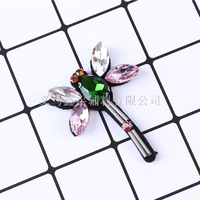 Butterfly Bee Dragonfly Hand Nail Bead Shoes Flower Shoes Flower Clothing Accessories Manufacturers Wholesale Specification drawing