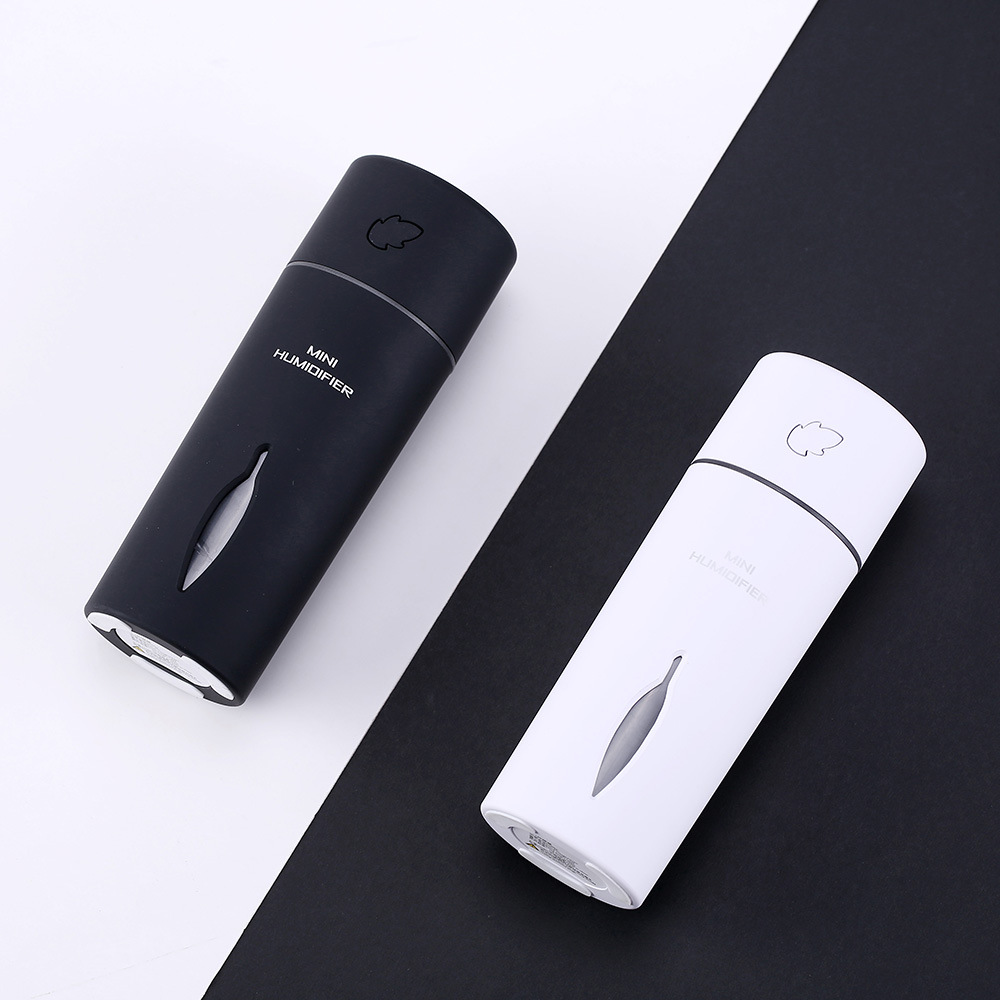 Leaf Humidifier USB thick fog volume silent Plug with night light mini portable home and office humidifier Application Scenario