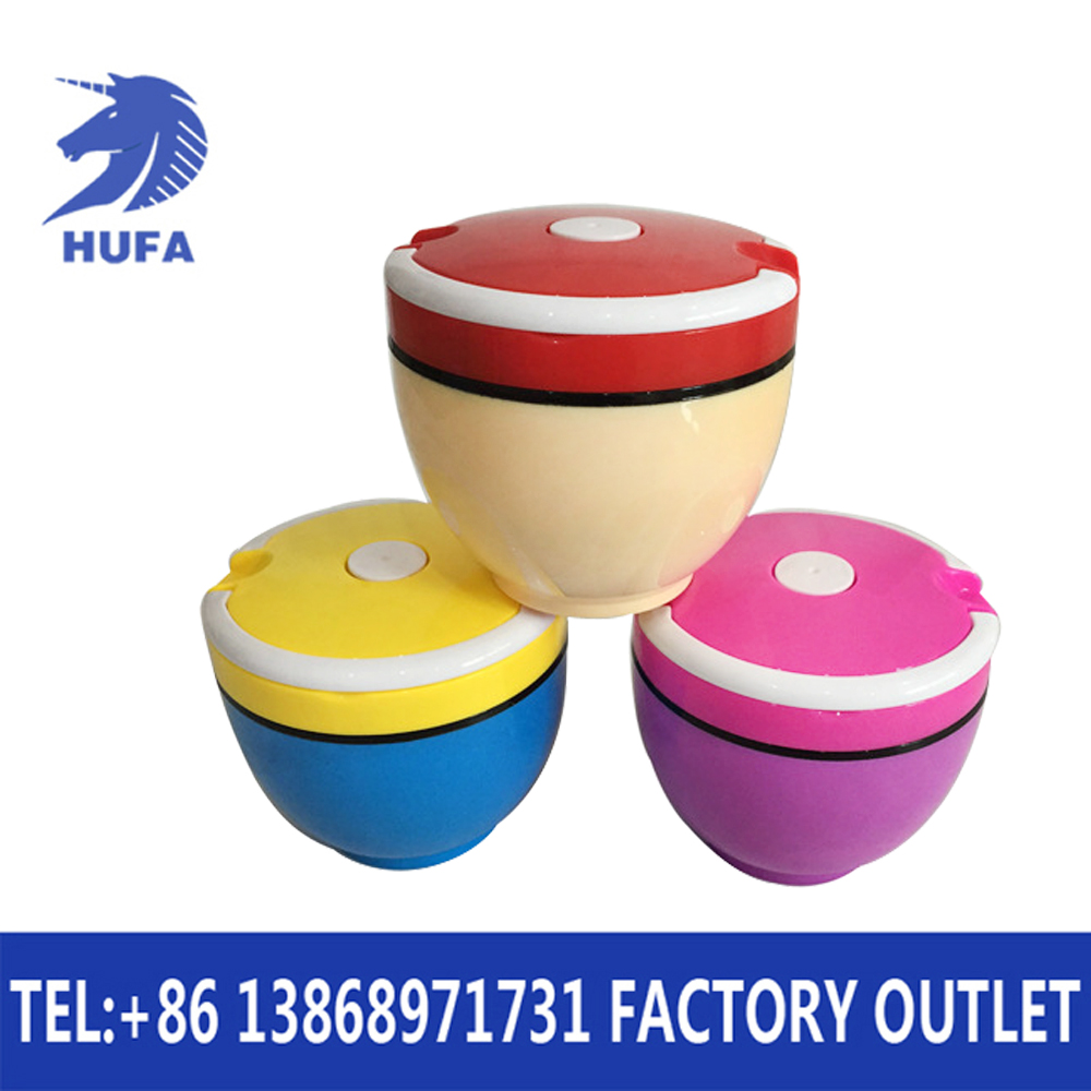 Colorful Apple bento box 1.2L New children's lunch box Double stainless steel lunch box thumbnail