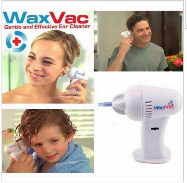 Wax Vac 洁耳器 耳朵清洁器 电动掏耳器 电动吸耳器 125克 彩盒装产品图