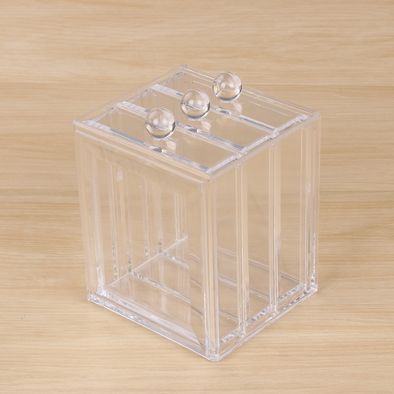 Three-layer pull-out design transparent acrylic storage box for kitchen raw materials and condiments details Picture