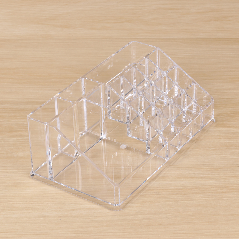 义乌好货 亚克力材质透明色口红唇膏小瓶化妆品展示架细节图