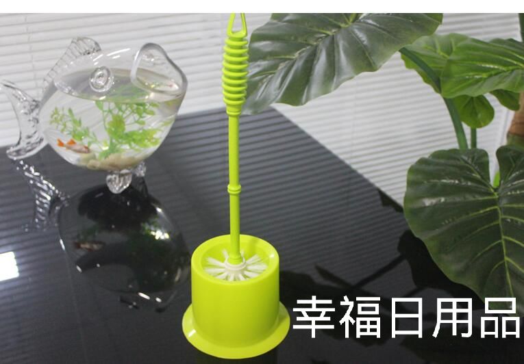 新款厕所刷热卖 塑料马桶刷塑料清洁刷家居清洁用品产品图