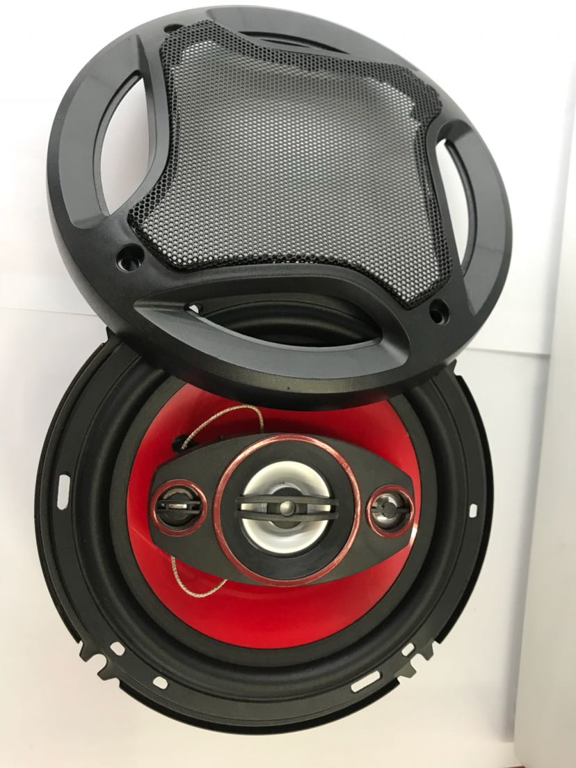 New TS-1671 6-inch speakers red film injection molding basin car horn medium bass thumbnail